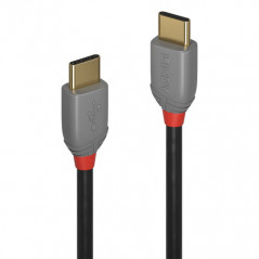 Lindy 36873 cavo USB 3 m USB 2.0 USB C Nero, Grigio
