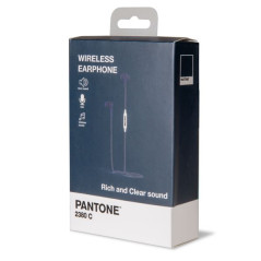 Pantone PT-WE001N cuffia e auricolare Wireless In-ear Musica e Chiamate Bluetooth Blu marino