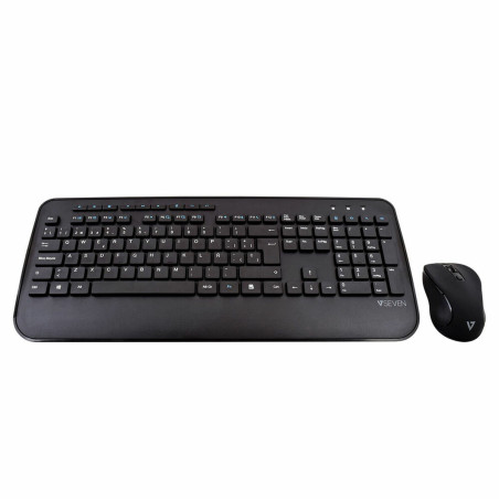Tastiera e Mouse V7 CKW300ES Qwerty in Spagnolo Spagnolo
