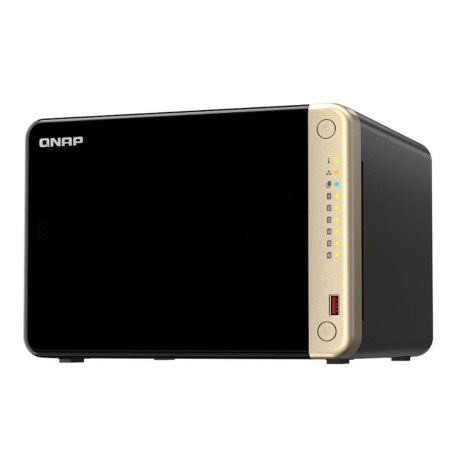 Memorizzazione in Rete NAS Qnap TS-664 Nero