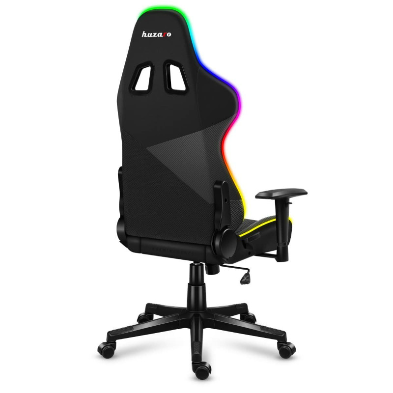 Sedia Gaming Huzaro Hz-Force 6.2 Black RGB Nero