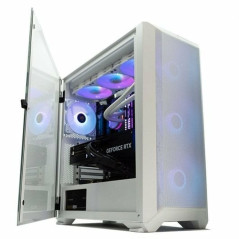 Case computer desktop ATX Forgeon FO-ATX-ARC1W Bianco