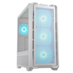 Case computer desktop ATX Cougar MX600 Rgb Bianco