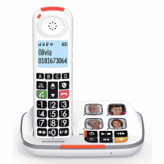 Telefono Senza Fili Swiss Voice ATL1423983 Azzurro Bianco