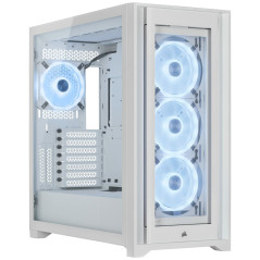 Cassa ATX Corsair 5000X RGB QL Edition Bianco