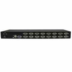 StarTech.com SV1631DUSBU KVM switch Rack mounting Black