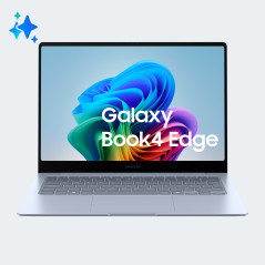 Samsung Galaxy Book4 Edge Qualcomm Snapdragon Laptop 14" Touchscreen WQXGA+ 16 GB LPDDR5x-SDRAM 512 GB SSD Wi-Fi 7 (802.11be)