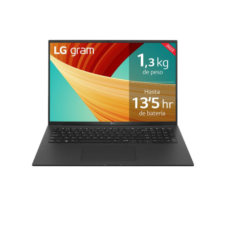 LG Gram 17Z90R Intel® Core™ i7 i7-1360P Computer portatile 43,2 cm (17") 2K 16 GB LPDDR5-SDRAM 512 GB SSD Wi-Fi 6 (802.11ax)